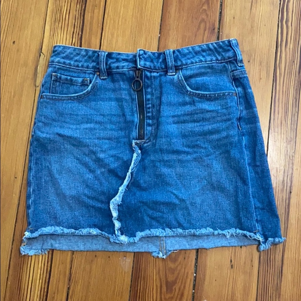 jean skirt